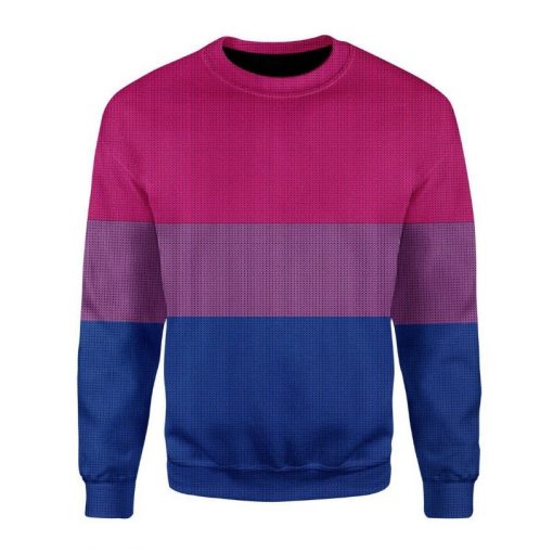 Bisexual Pride Flag Sweater