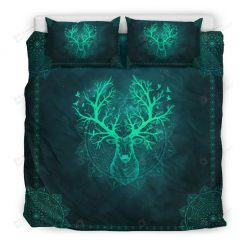 Brightness Deer Quilt Bedding Set