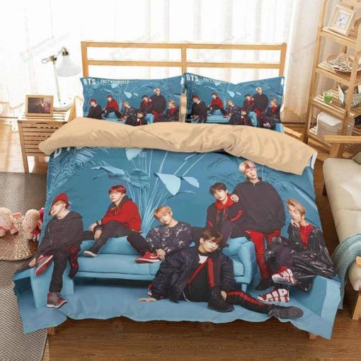 Bts Face Yourself Band Korea Bedding Set