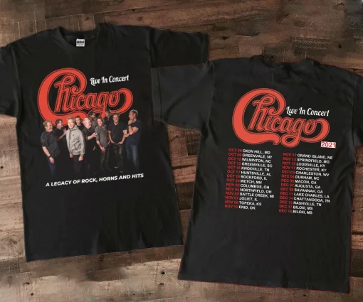 Chicago Band Live In Concert 2021 Tour Unisex T-Shirt