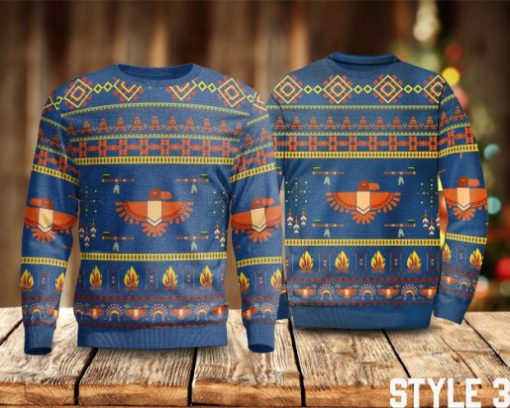 Cowboy Christmas Gift 3D Ugly Sweater