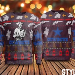 Cowboy Sweater Sweashirt, Western Sweater Christmas Gift