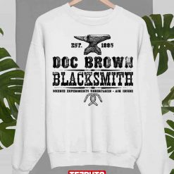 Doc Brown Blacksmith Back To The Future Inspired Design Unisex Sweatshirt