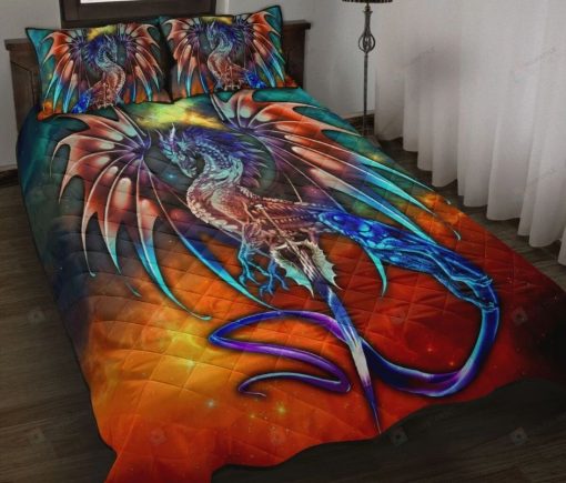 Dragon And Sword Quilt Bedding Set