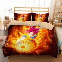 Dragon Ball Super Son Goku Bedding Set