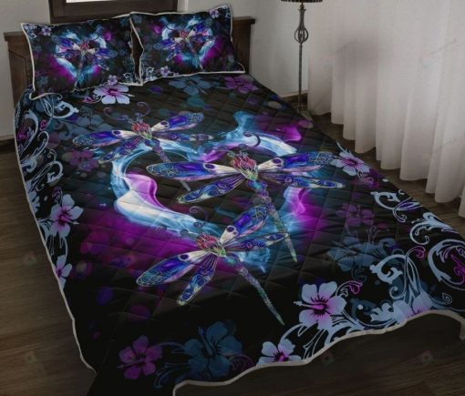 Dragonfly Flourish Heart Bedding Set