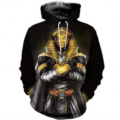 Egyptian Ancient Gods Pharaoh Egypt All Over Printed Hoodie