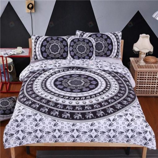 Elephant Mandala Bedding Set