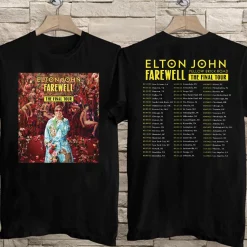 Elton Elton John Farewell Yellow Brick Road The Final Tour 2022 Unisex T-Shirtz Yellow Brick Road The Final Tour 2022 Unisex T-Shirt