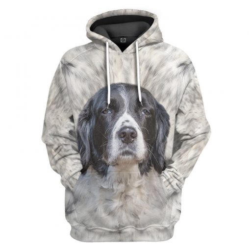 English Springer Spaniel Dog All Over Printed Unisex Hoodie