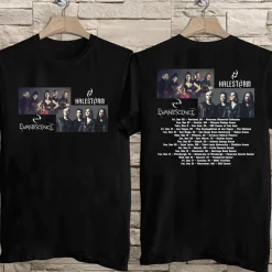 Evanescence With Halestorm Music World Tour Concert Unisex T-Shirt