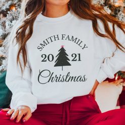 Family Smile 2021 Christmas Unisex Sweatshirt