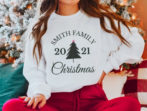 Family Smile 2021 Christmas Unisex Sweatshirt