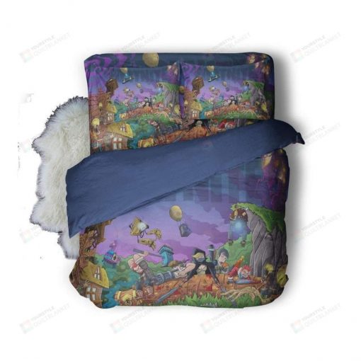 Fortnite Classic Cartoon Bedding Set