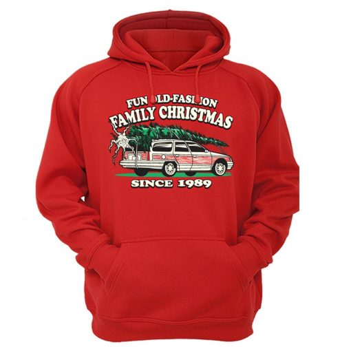 Fun Old Fashioned Family Christmas Unisex Hoodie