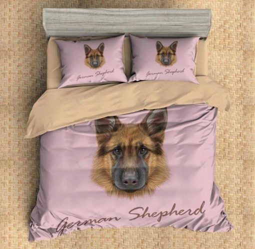 German Shepherd 3D Bedding Set