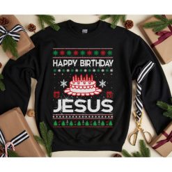 Happy Birthday Jesus Unisex Sweater