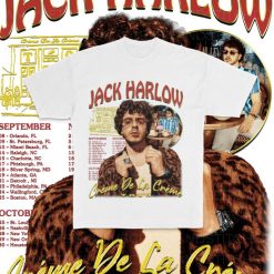 Jack Harlow Bootleg T-shirt 2021 Crème De La Crème Casual Tour Shirt