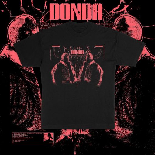 Kanye West T-shirt Donda Album Cover Remake Grunge Tee