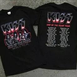 Kiss Band End Of The Road World Tour Unisex T-Shirt