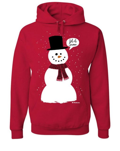 Let It Snow Xmas Unisex Hoodie