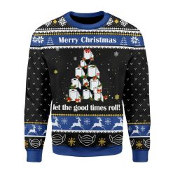 Let The Good Times Roll Christmas Sweater