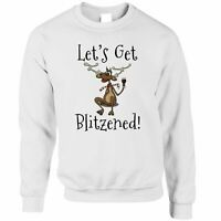 Lets Get Blitzened Xmas Unisex Sweatshirt