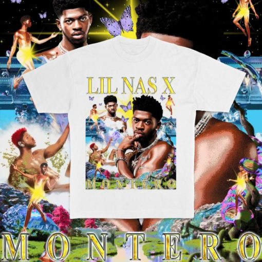 Lil Nas X Bootleg T-Shirt Montero Album 90s Vintage Style