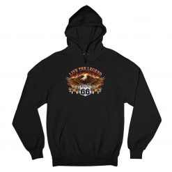 Live The Legend Route 66 Unisex Hoodie