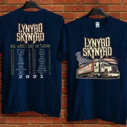 Lynyrd Skynyrd 2021 Big Wheels Keep on Turnin’ Unisex T-Shirt