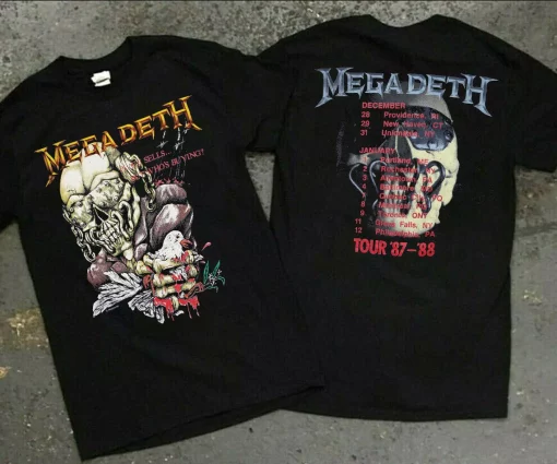 Megadeth Peace Sells Tour Unisex T-Shirt