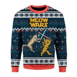 Meow Wars Christmas Sweater