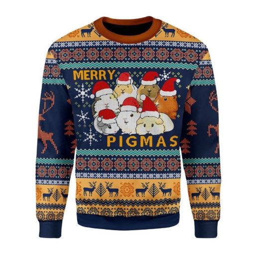 Merry Pigmas Christmas Unisex Sweater