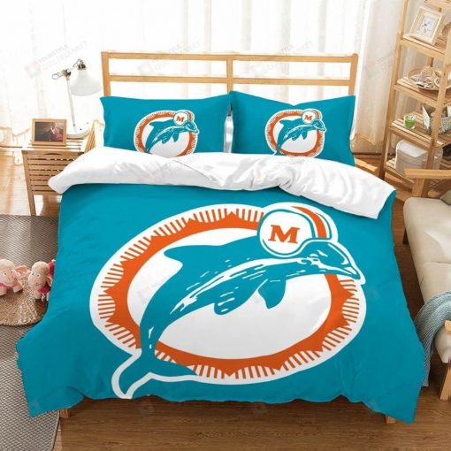 Miami Dolphins Bedding Set