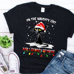 On The Naughty List Xmas Unisex T-Shirt