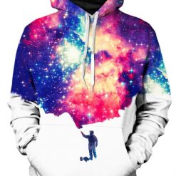 Painting The Universe Galaxy Hoodie 3D