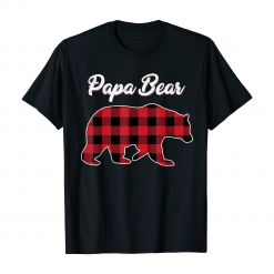Papa Bear Christmas Unisex T-Shirt