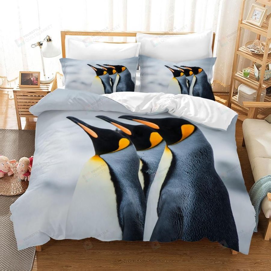 Polar Penguin 3D Bedding Set - Teeruto