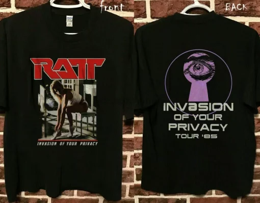 RATT Invasion of Your Privacy Tour ’85 Unisex T-Shirt