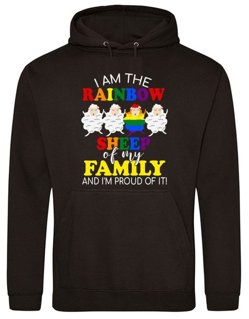 Rainbow Sheep Of Family Unisex Hoodie