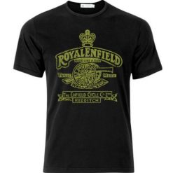 Royal Enfield Vintage Style Motorcycle Unisex T-Shirt