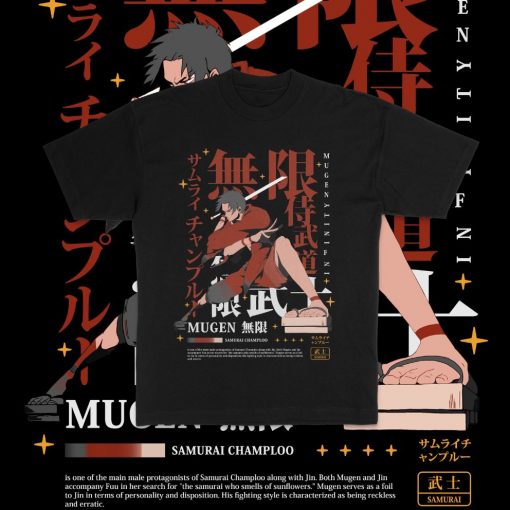 Samurai Champloo Mugen Anime T Shirt