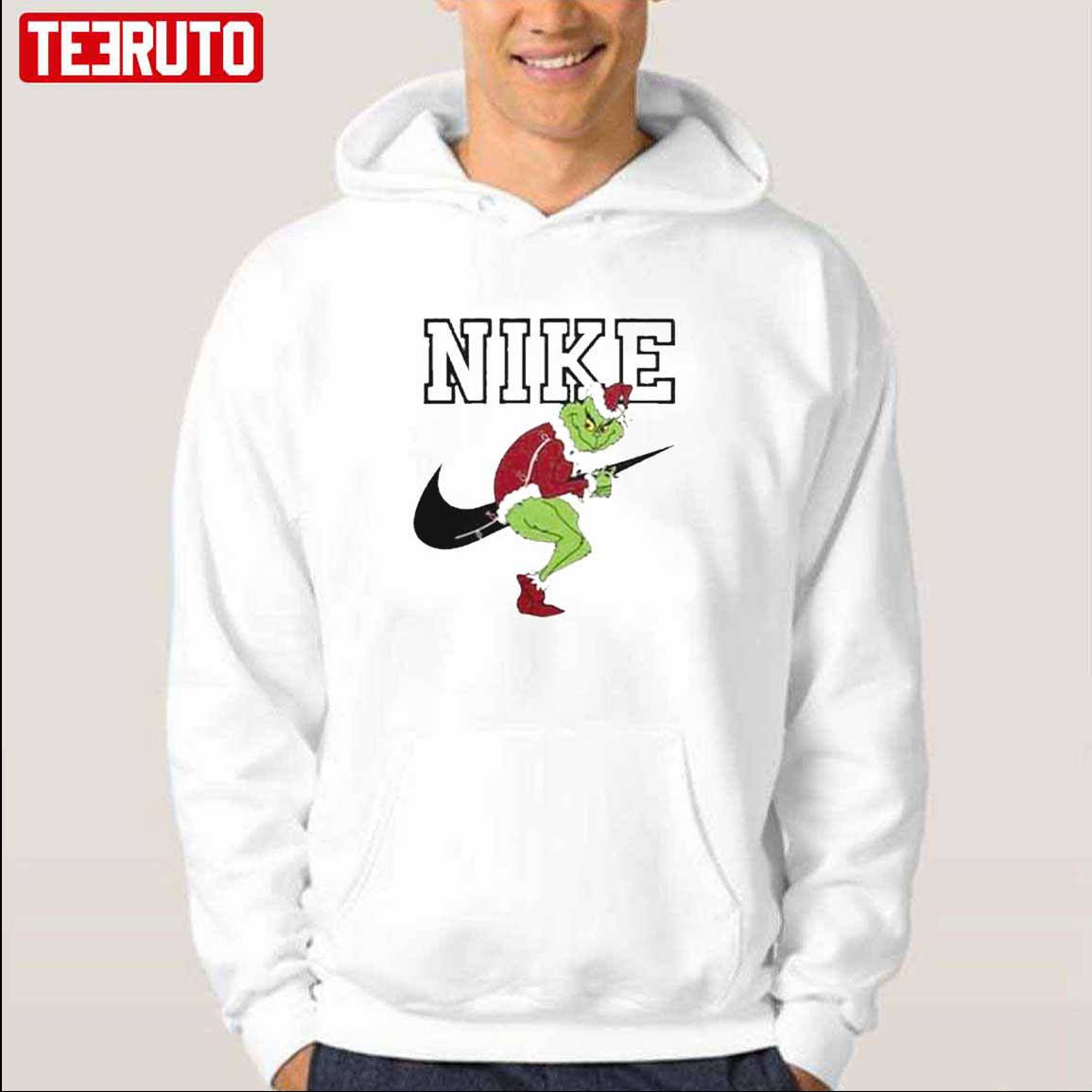 Santa Grinch Nike Christmas Unisex T-Shirt