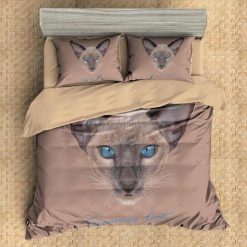 Siamese Cat 3D Bedding Set
