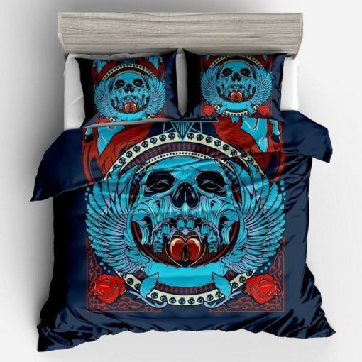 Skull Cotton Bed Bedding Sets