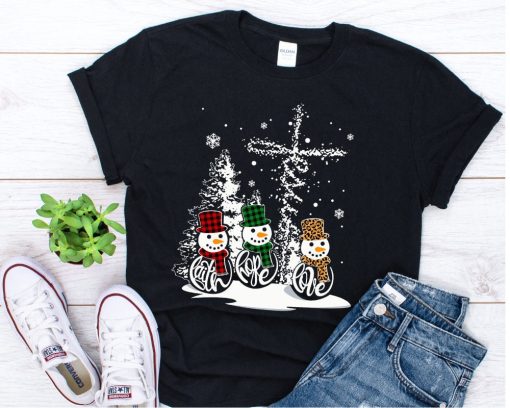 Snowman Christmas Unisex T-Shirt