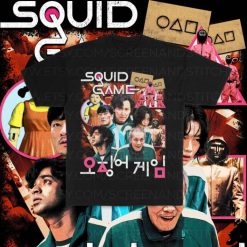 Squid Game 90s Vintage Style Bootleg T-Shirt