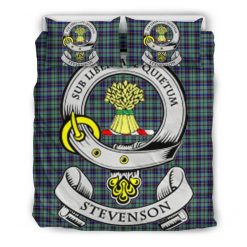 Stevenson Clan Badge Tartan Bedding Sets