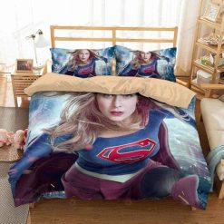 Supergirl 3D Bedding Set