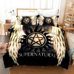 Supernatural American Dark Fantasy TV Series Bedding Set